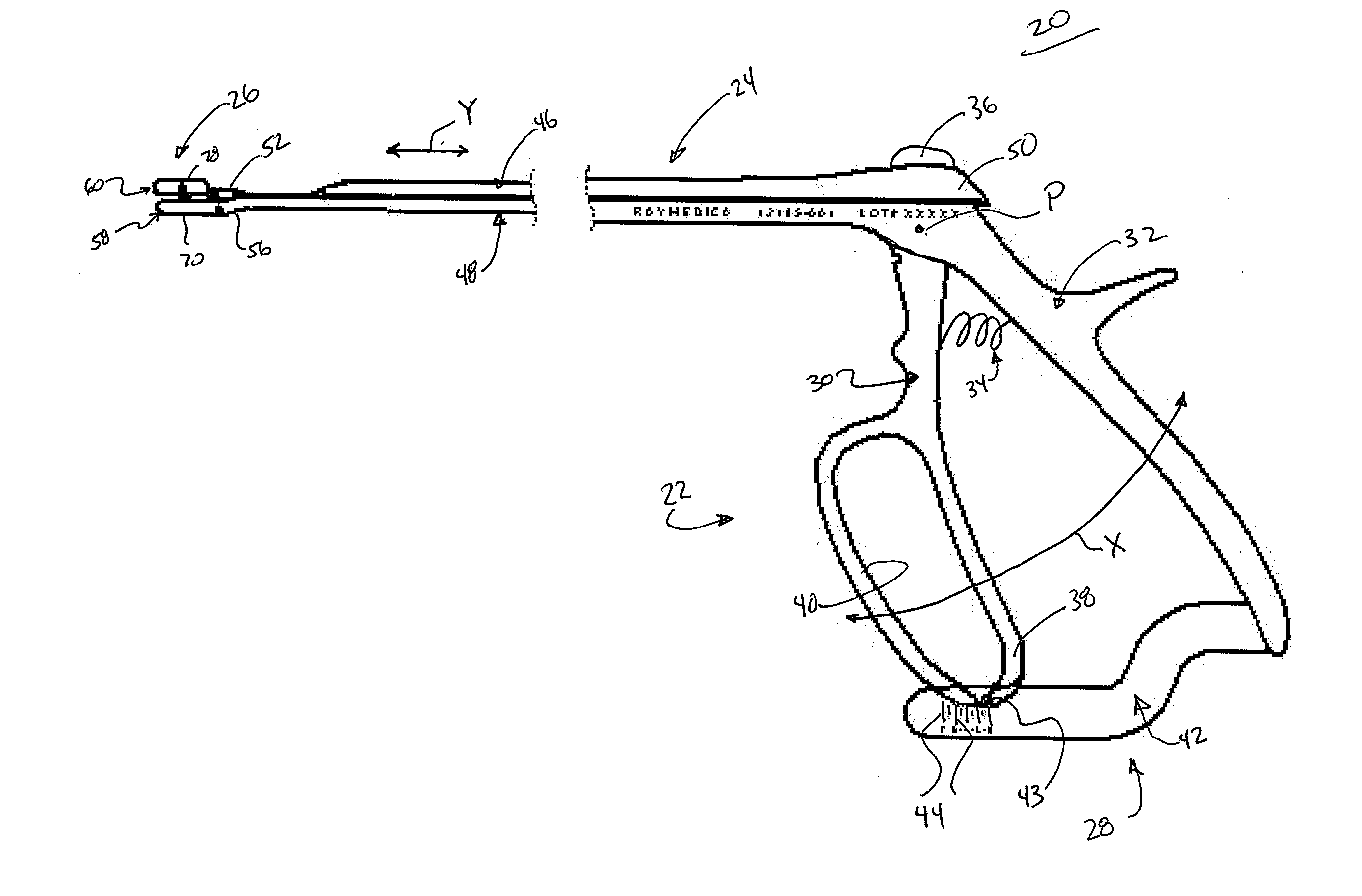 Sizing instrument for a bodily joint such as an intervertebral disc space