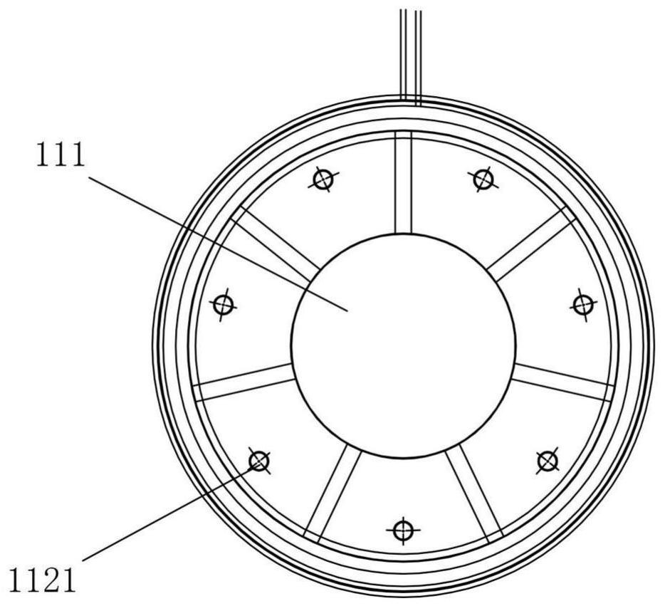 Snow making device of bogie accumulated snow icing wind tunnel test system