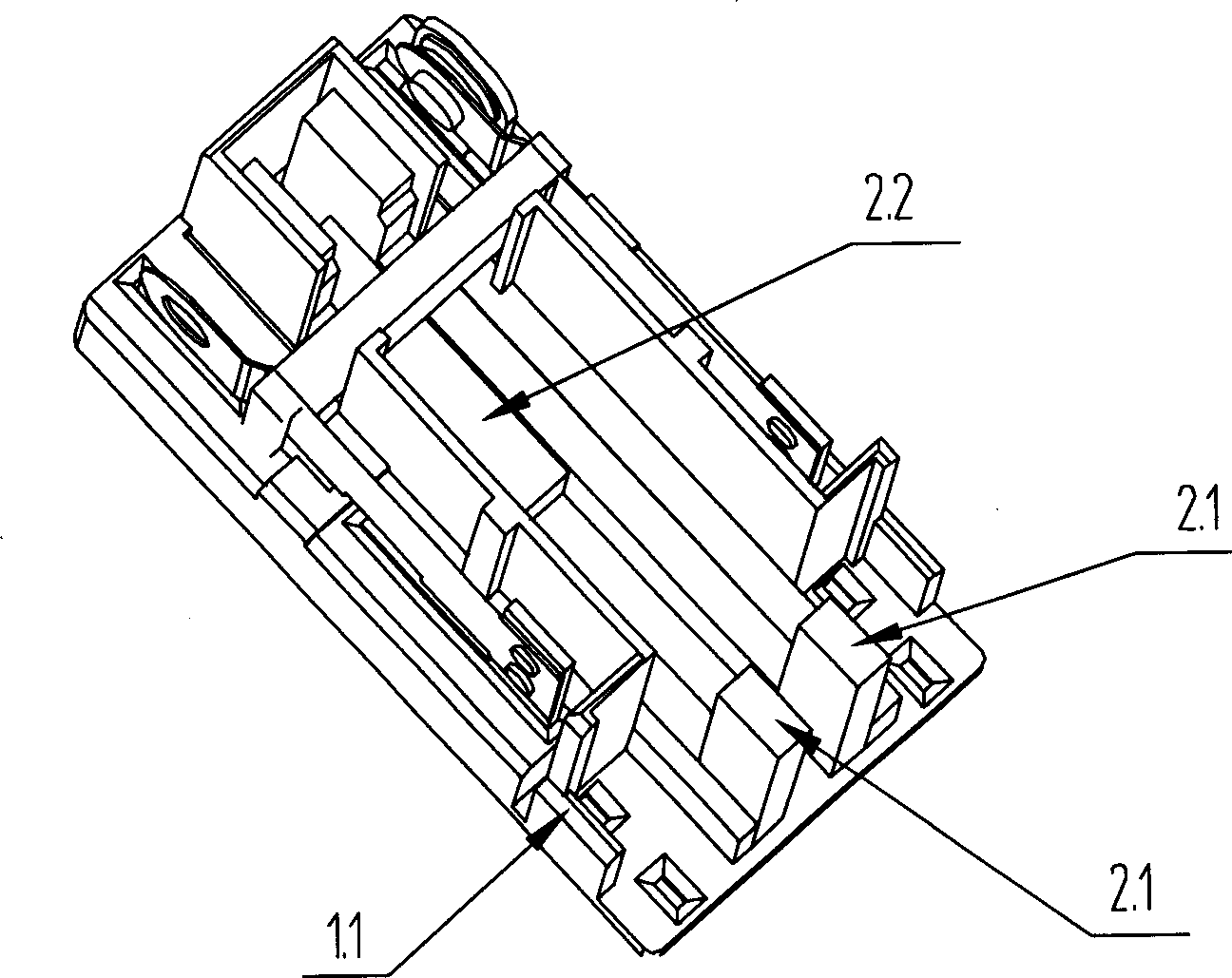 Polarized relay with high sensitivity