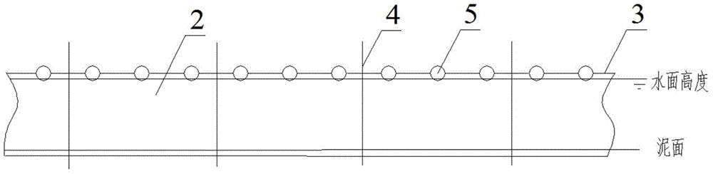 Antifouling method for dredged mud in construction of water dredging engineering