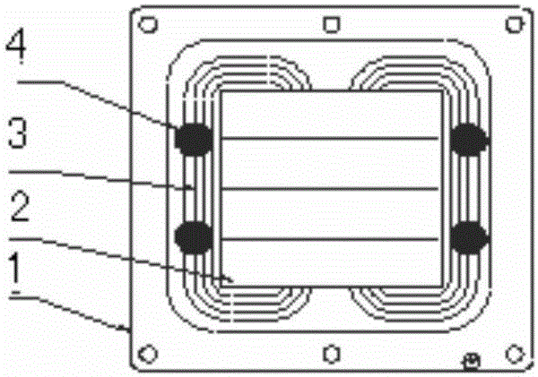 Composite encapsulating structure for high-frequency electrical product