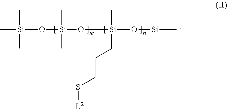 Silicone ligands for quantum dots