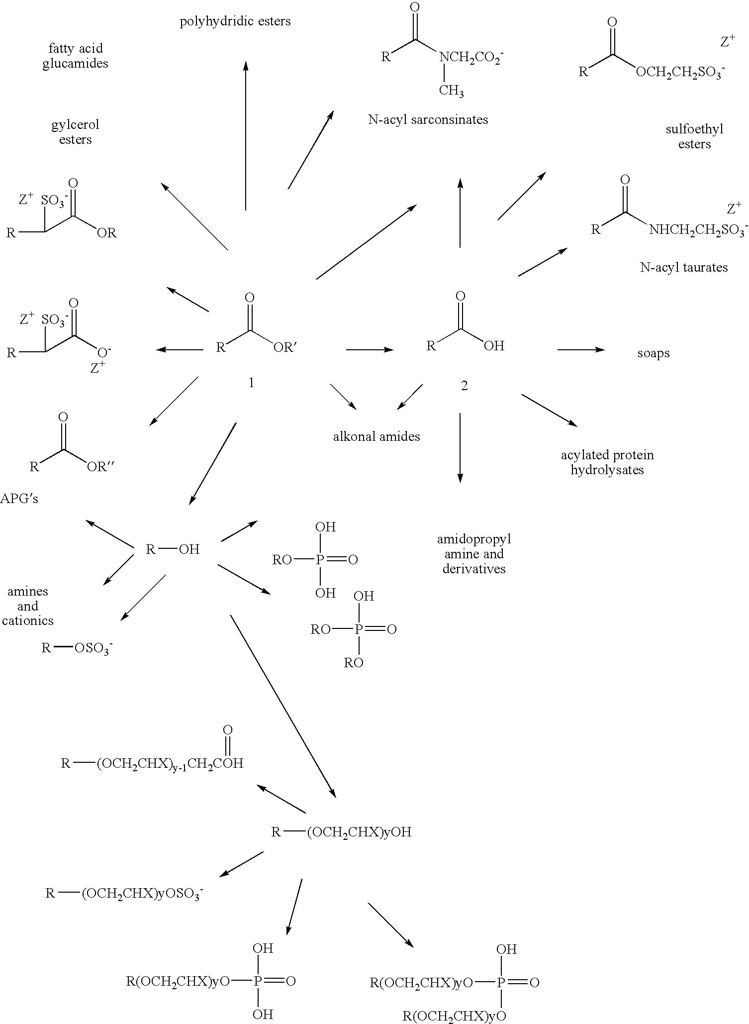 Skeletal isomerization of alkyl esters and derivatives prepared therefrom