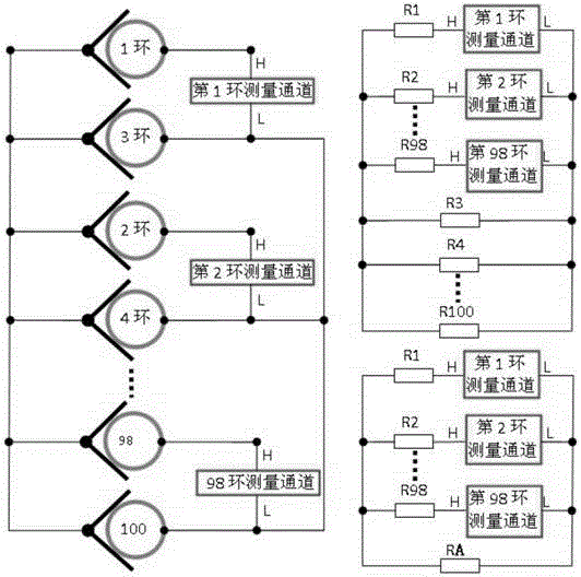 Conductive device dynamic contact resistance testing equipment and testing method