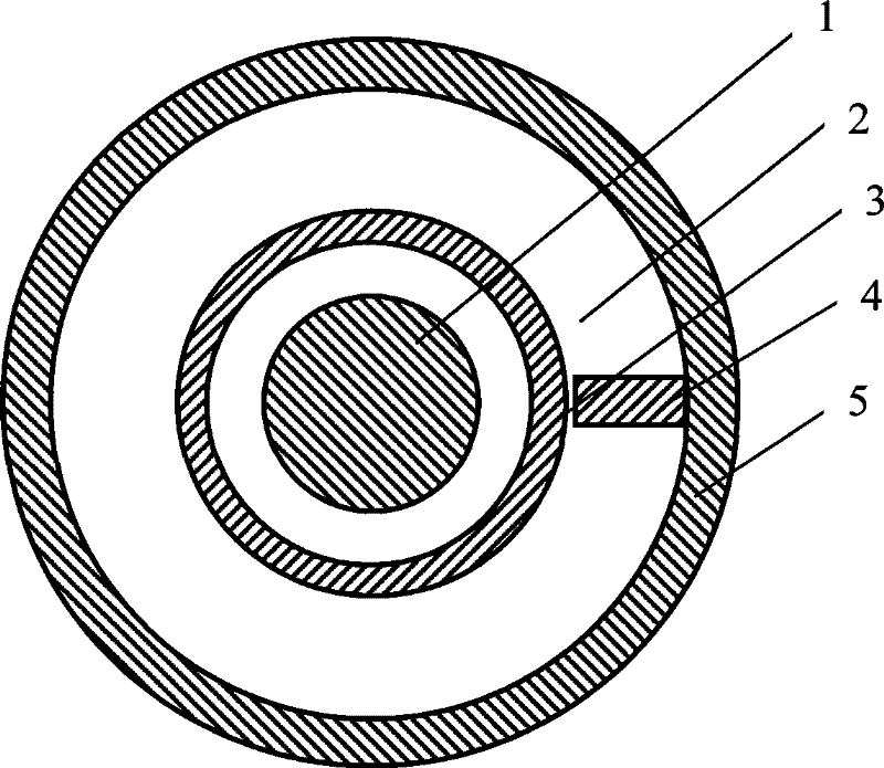 Method and apparatus for forming of radiation orientating round ring-shaped magnetic body