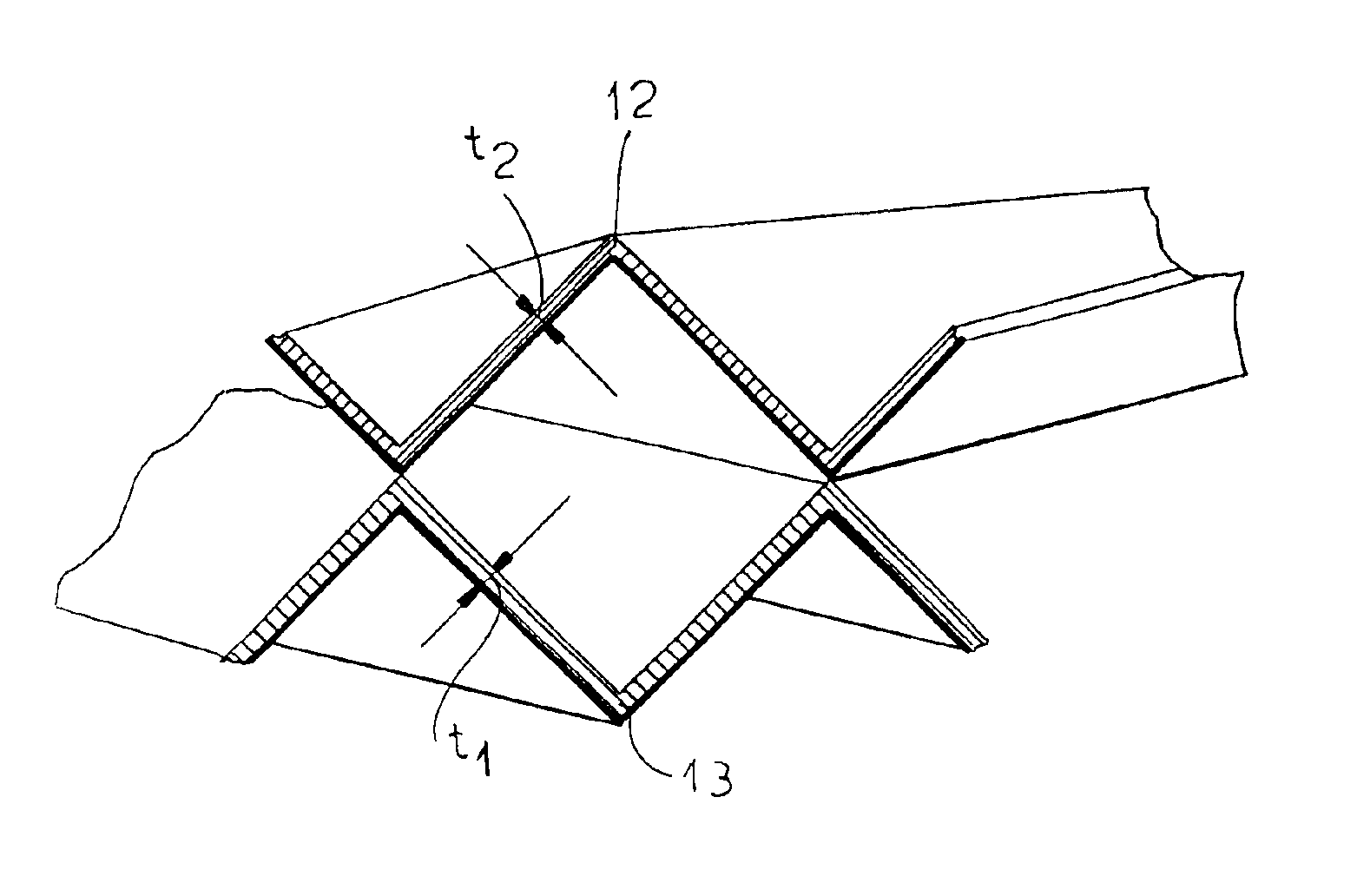 Heat exchange and mass transfer packing and packed column utilizing same