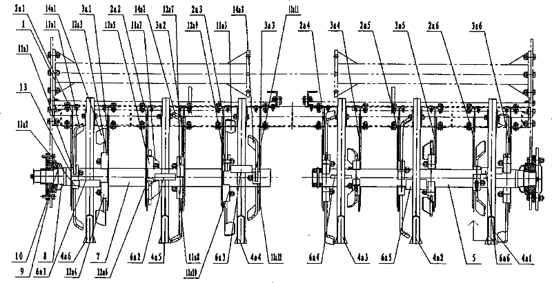 Seedbed rotary cultivator for minimum-tillage precise combined direct seeder