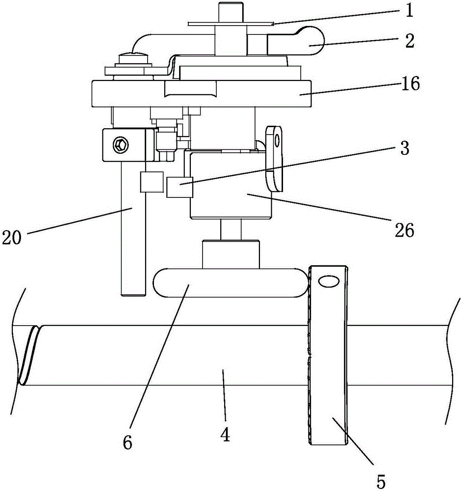 Sewing machine bobbin thread residue detection device