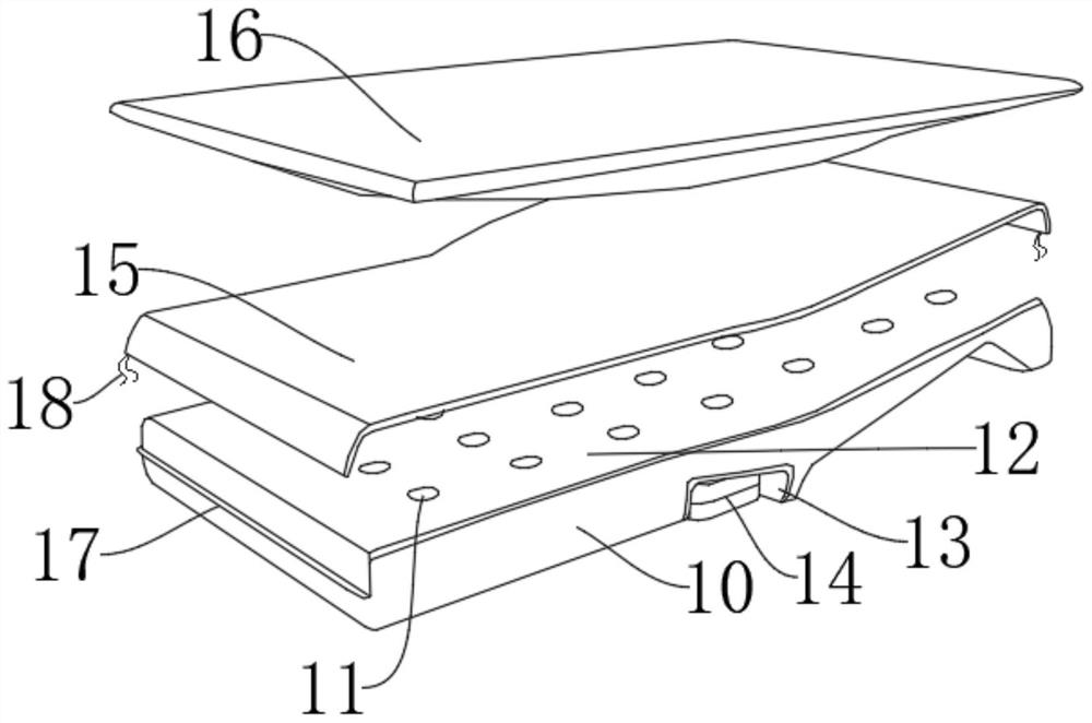 Intelligent vehicle-mounted mattress convenient to store