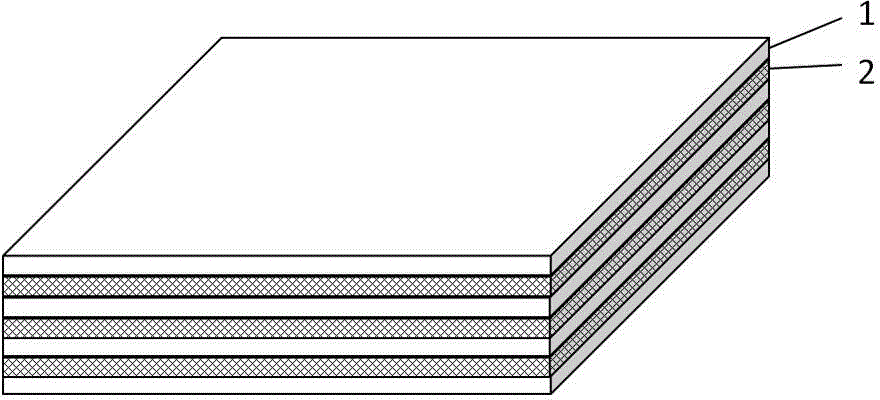 Bucky paper electrocaloric effect-based fusion method and composite material thereof