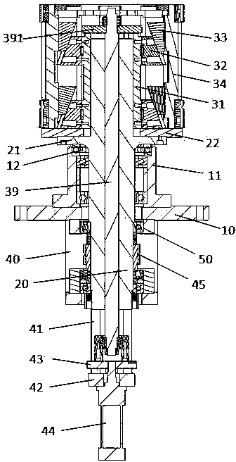 Expansion mold locating mechanism for production of washing machine internal cylinder