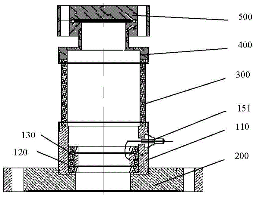 Capacitive probe device with function of reducing electric field distortion