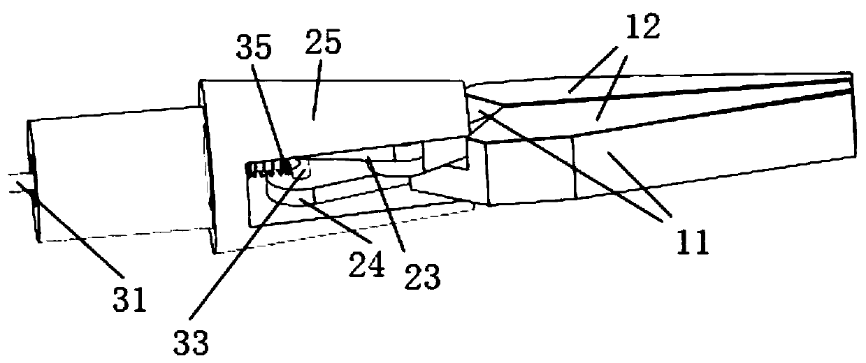 Strawberry picking auxiliary device