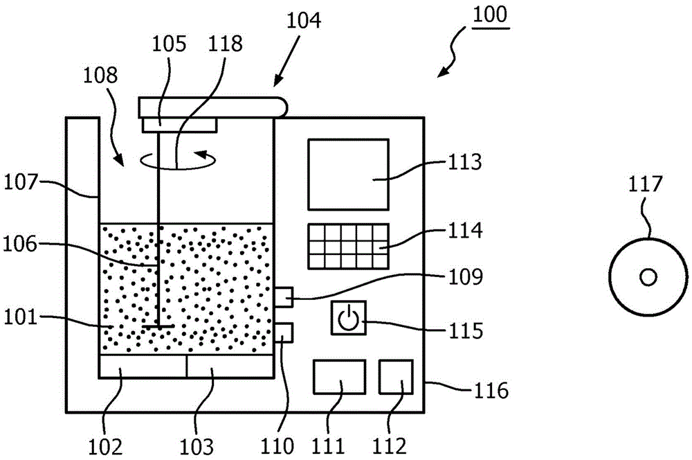 Apparatus and method for reducing starch retrogradation of starch-containing food