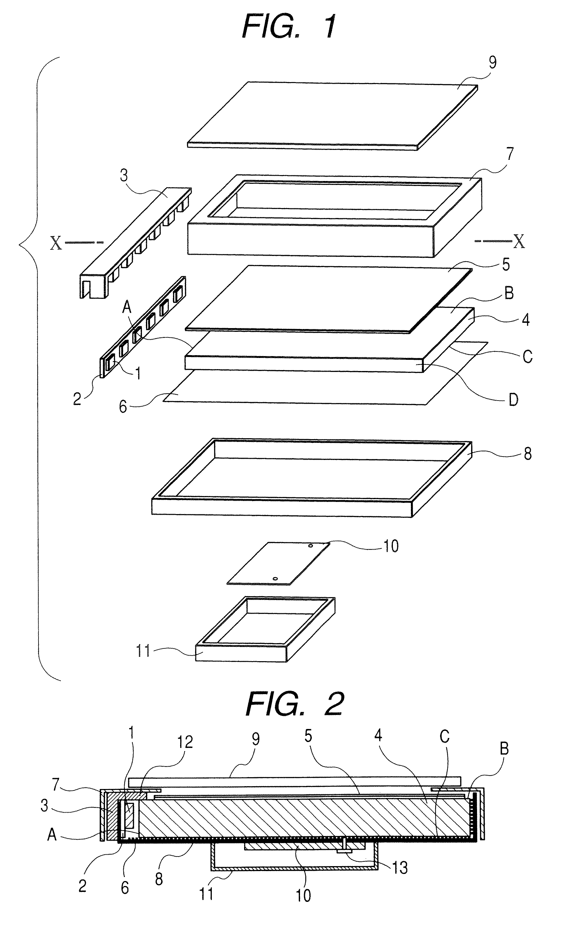 Planar light source device