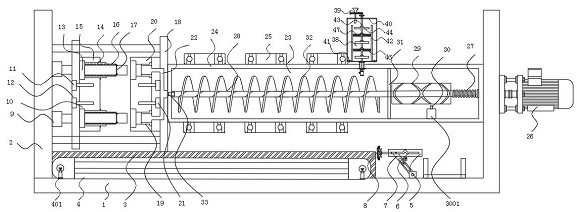 Processing equipment adapting to thickness change and used for automobile special-shaped plastic covering part processing