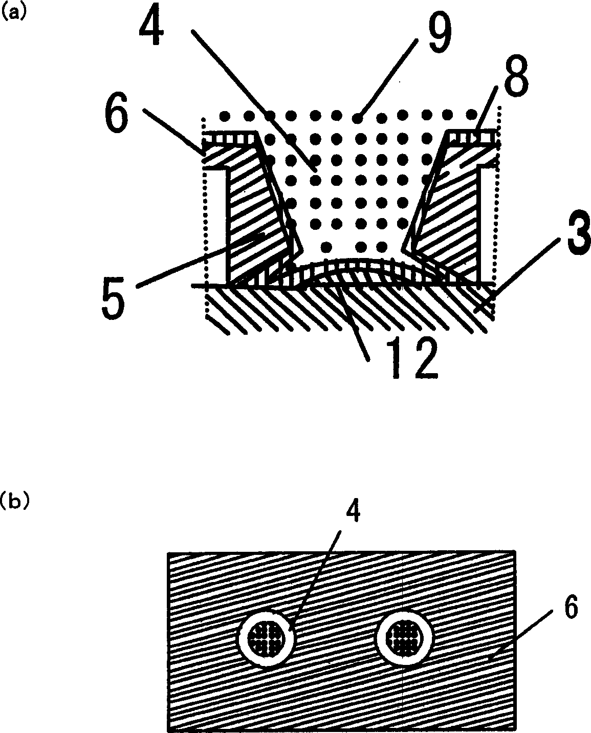 Ceramic heater and heating iron using same