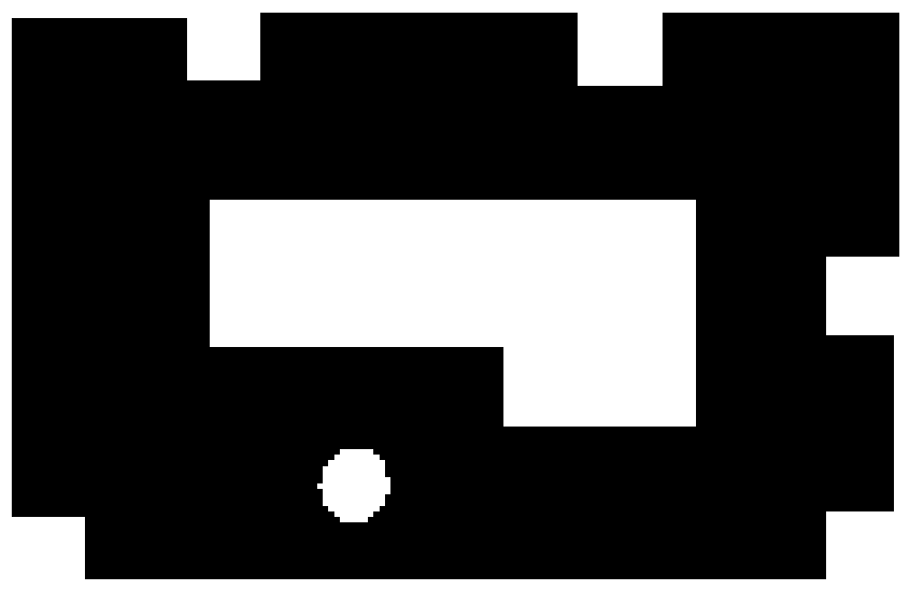 Rapid traversal robot full-coverage path planning method