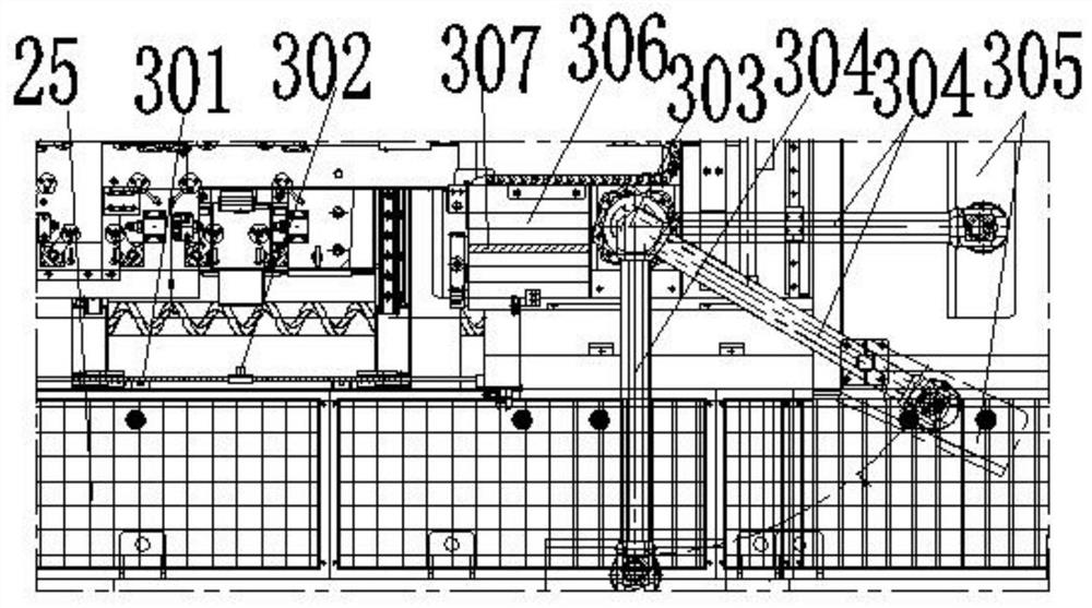 Multi-station intelligent production line for automobile brake parts and its working method