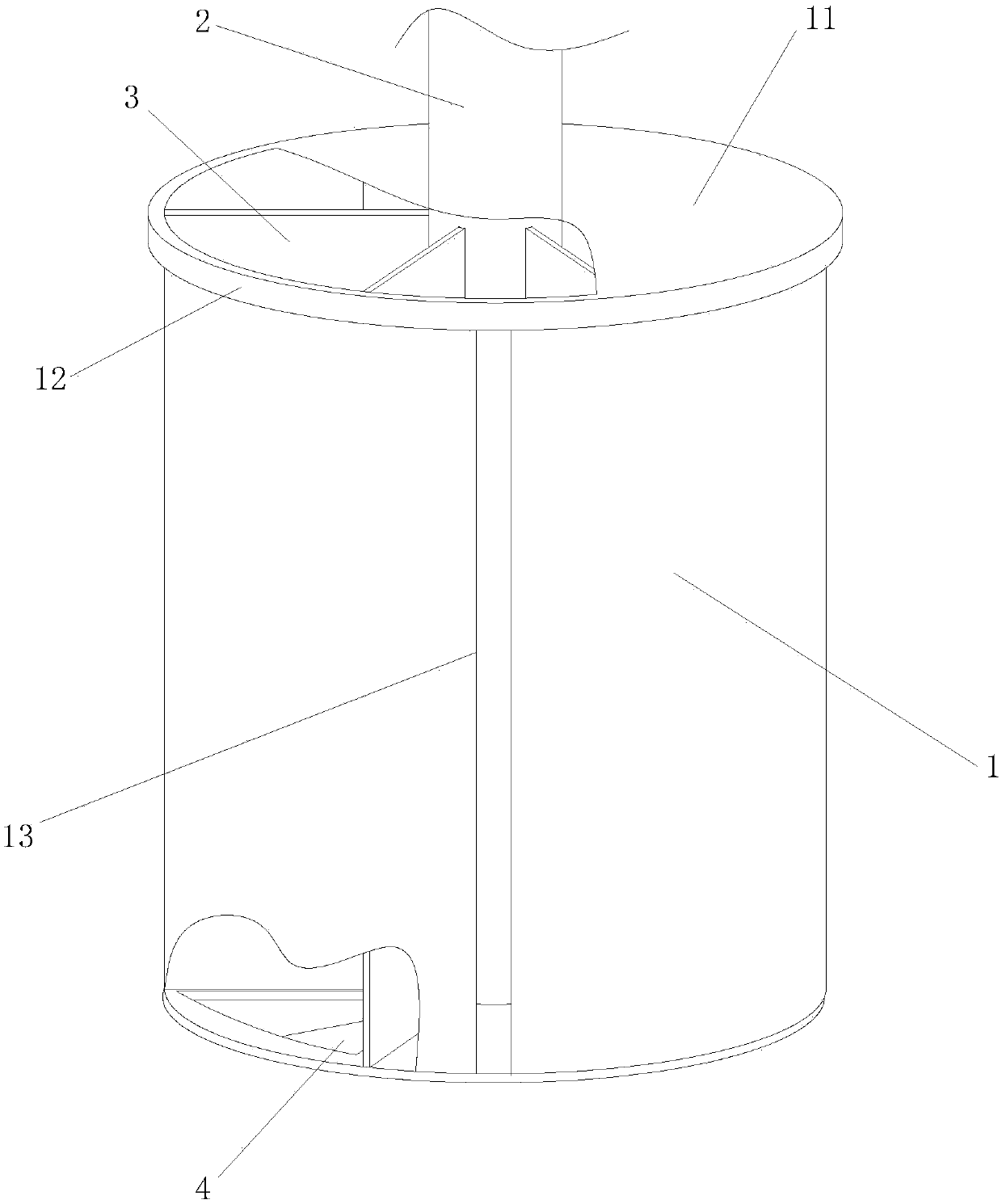 Fish automatic feeding device