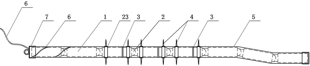 Serialized multidimensional deformation data collection device