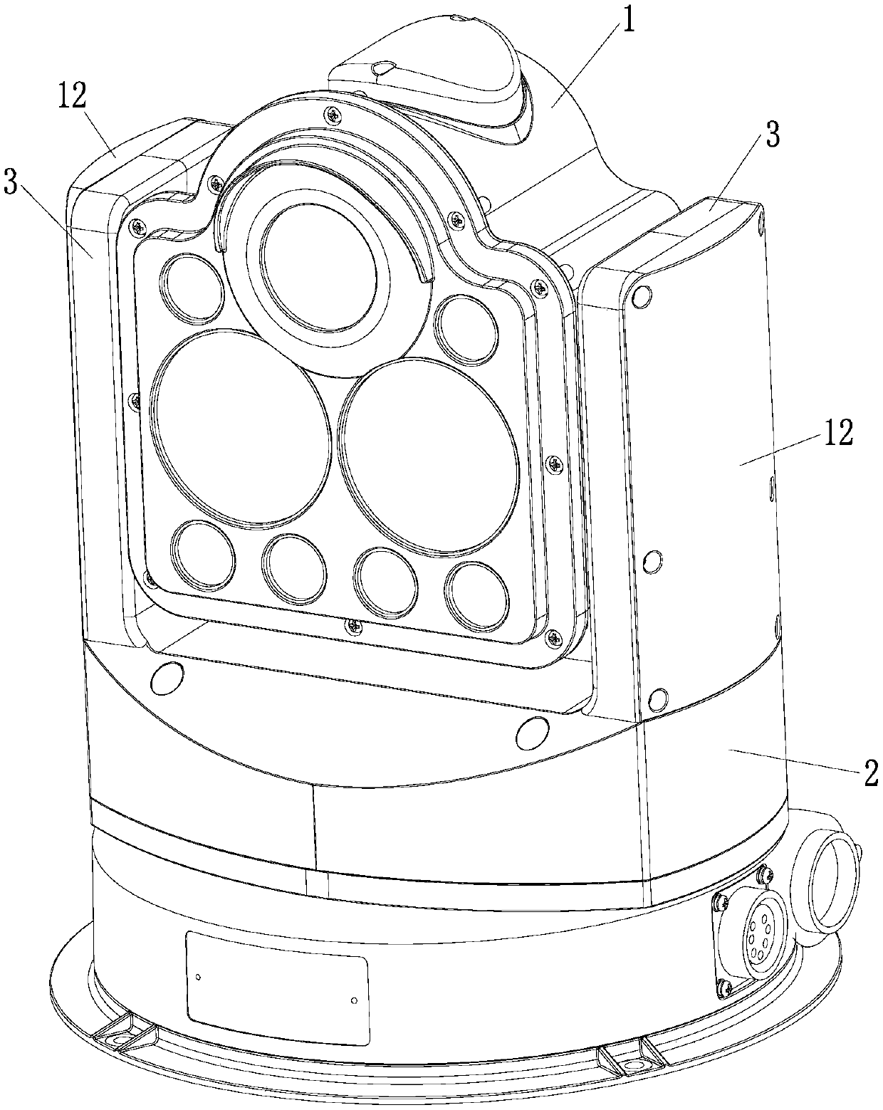 Lamp holder support and illumination lamp