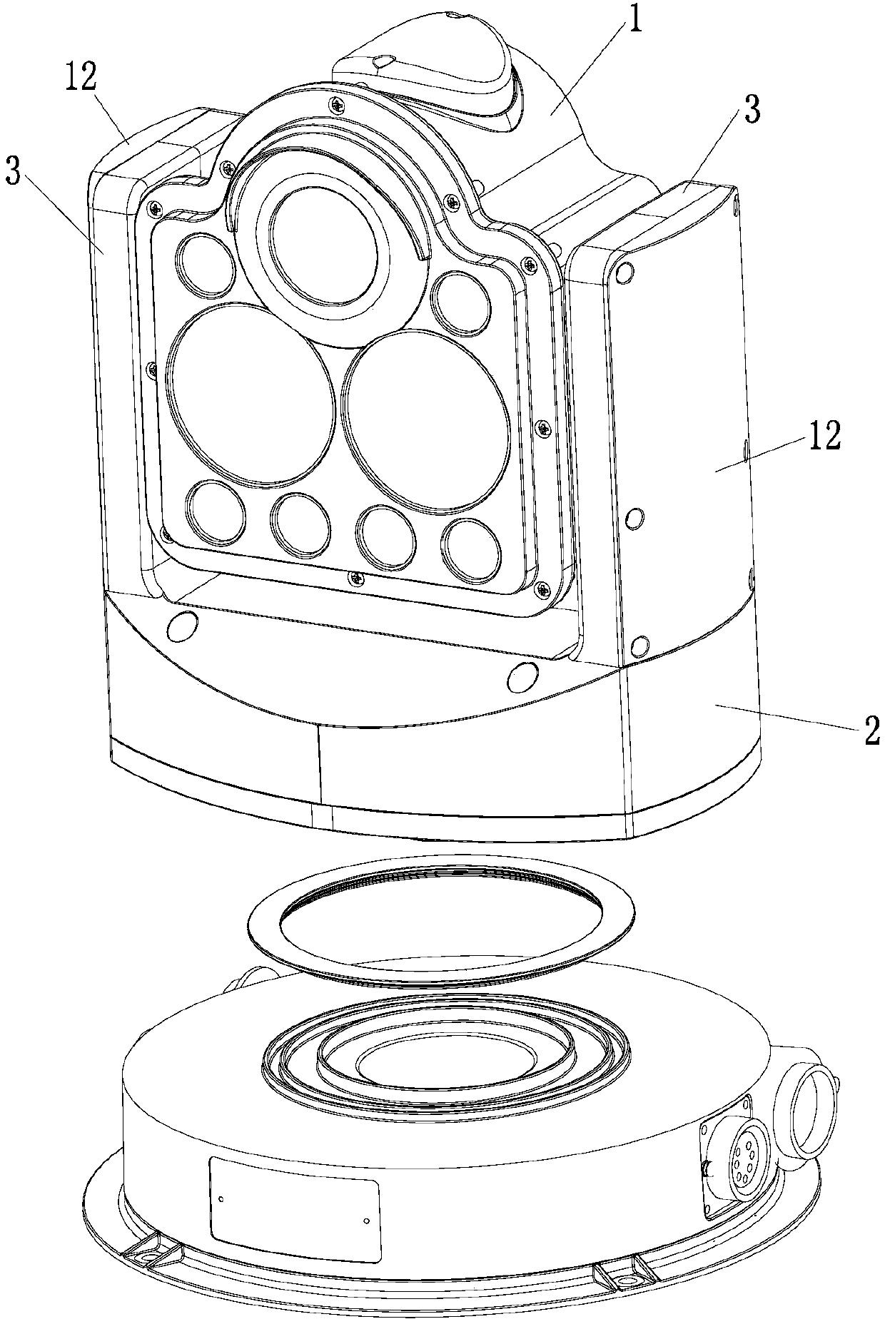 Lamp holder support and illumination lamp