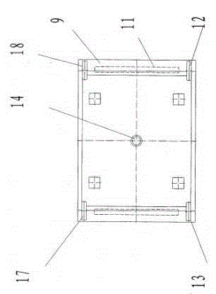 Polycrystalline silicon ingot surface pretreatment device and its treatment method