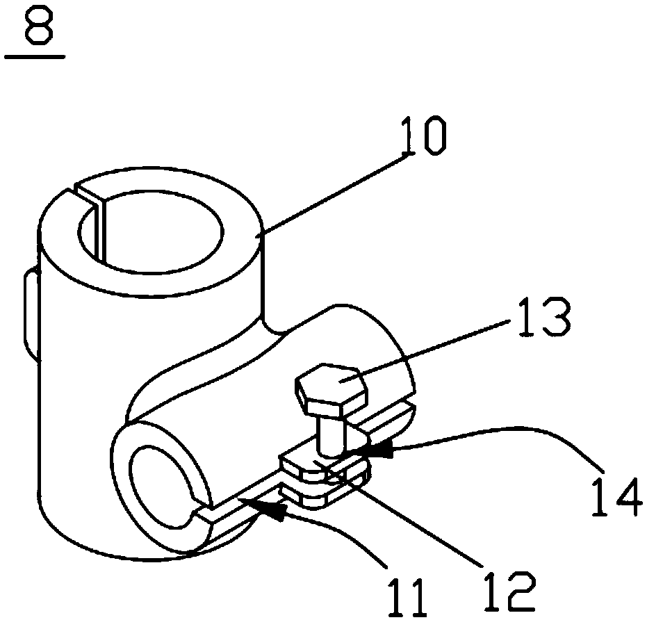 Knee joint X-ray image detection device and use method thereof