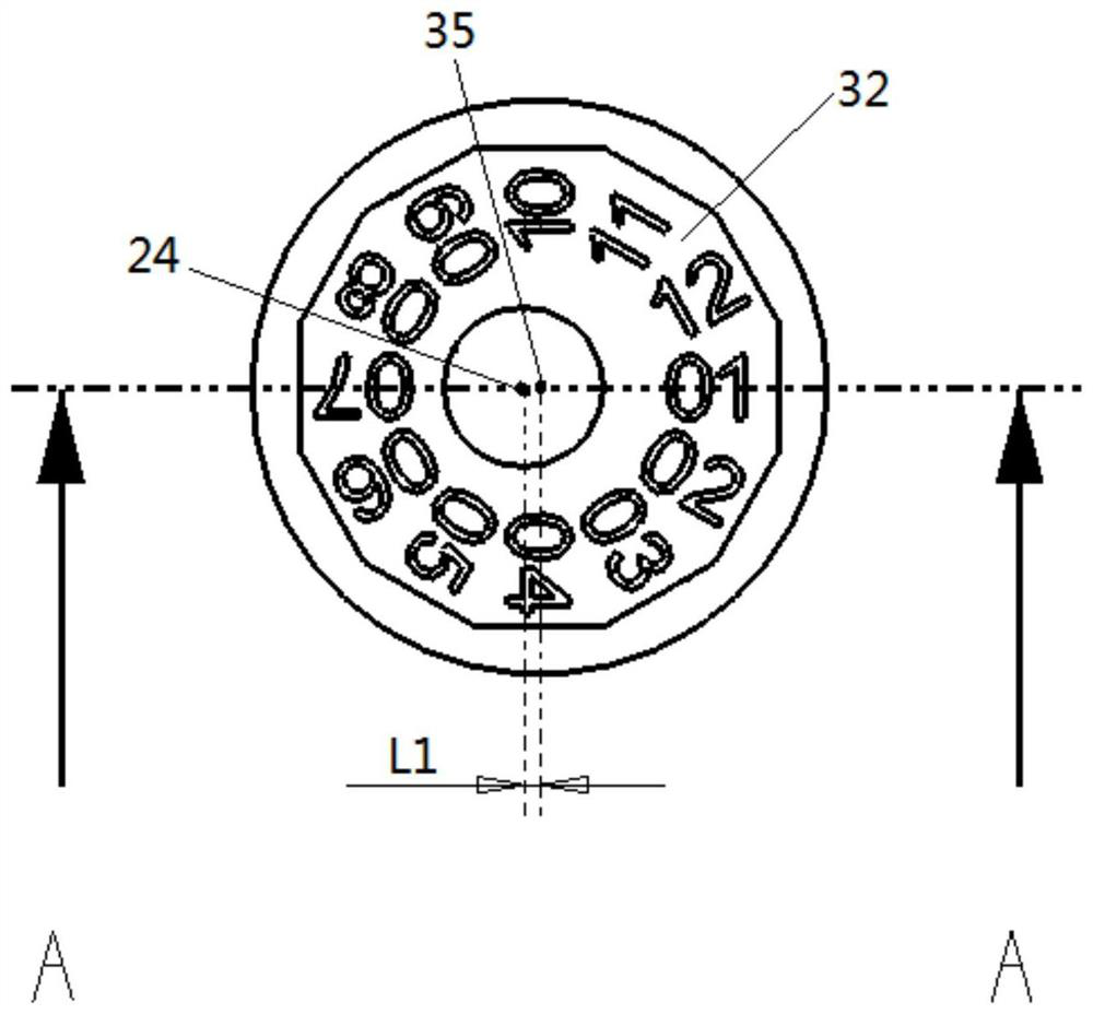 Positioning pin mounting seat