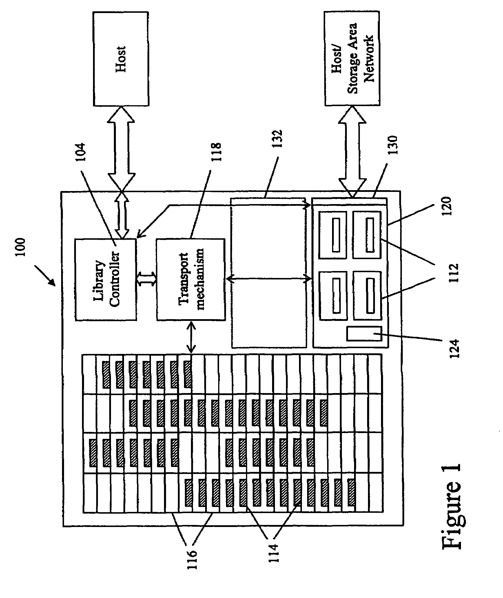 Media drive module and storage library system