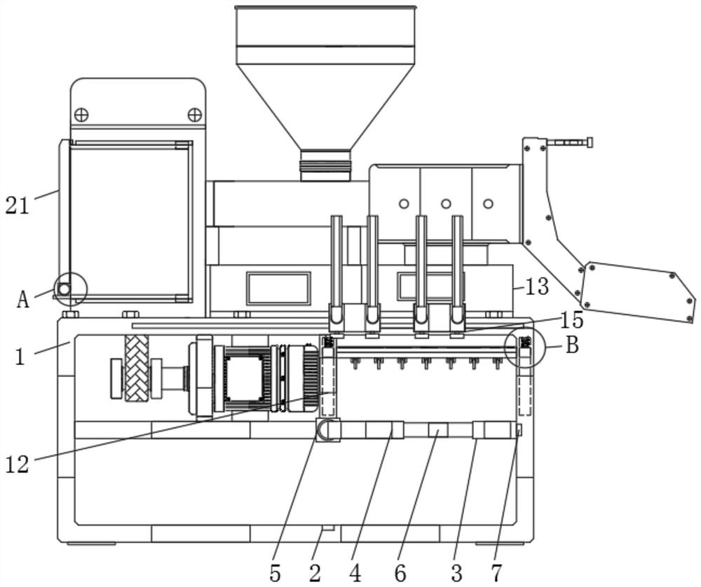 A rice processing and shelling machine