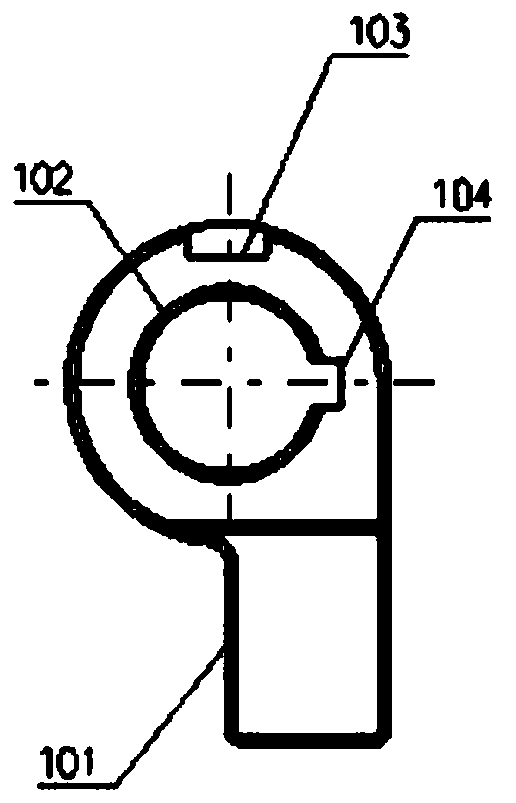 Aluminum sealing pipe blanking device and using method thereof