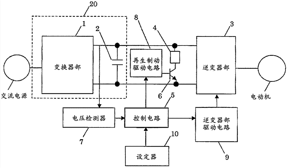 Power converting device