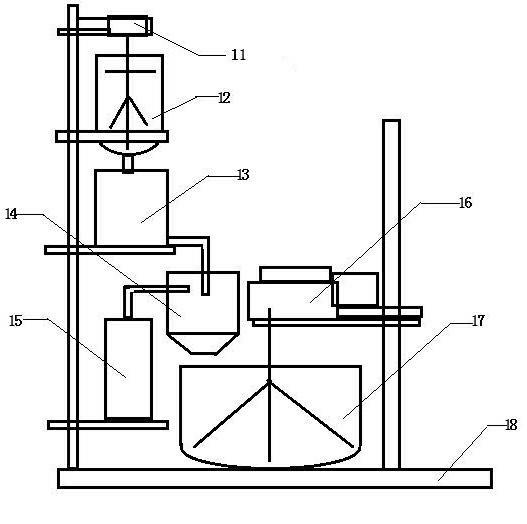 Asphalt foaming machine used for preparing foamed asphalt