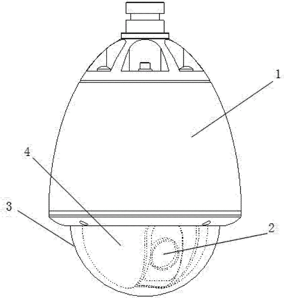 Automatic tracking intelligent ball and monitoring method thereof