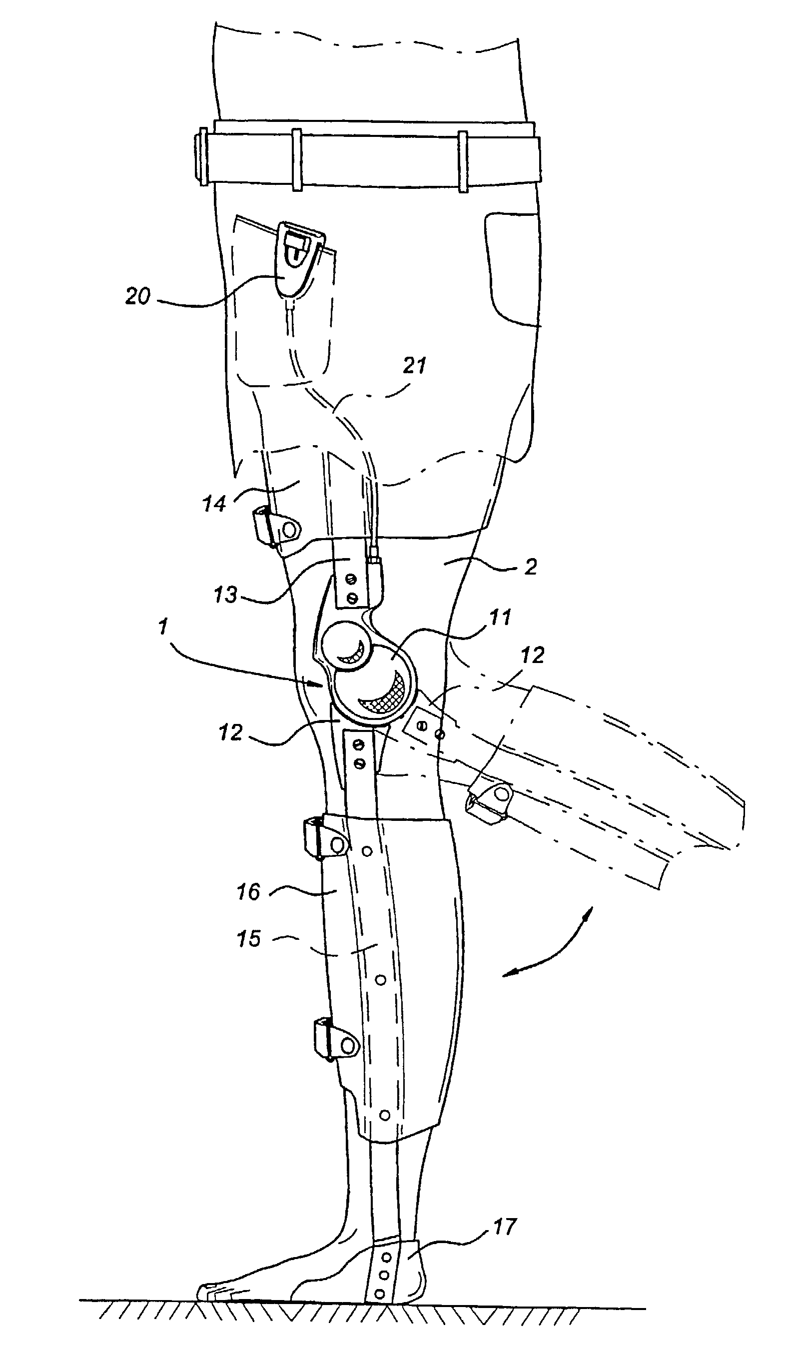 Gravity operated locking hinge