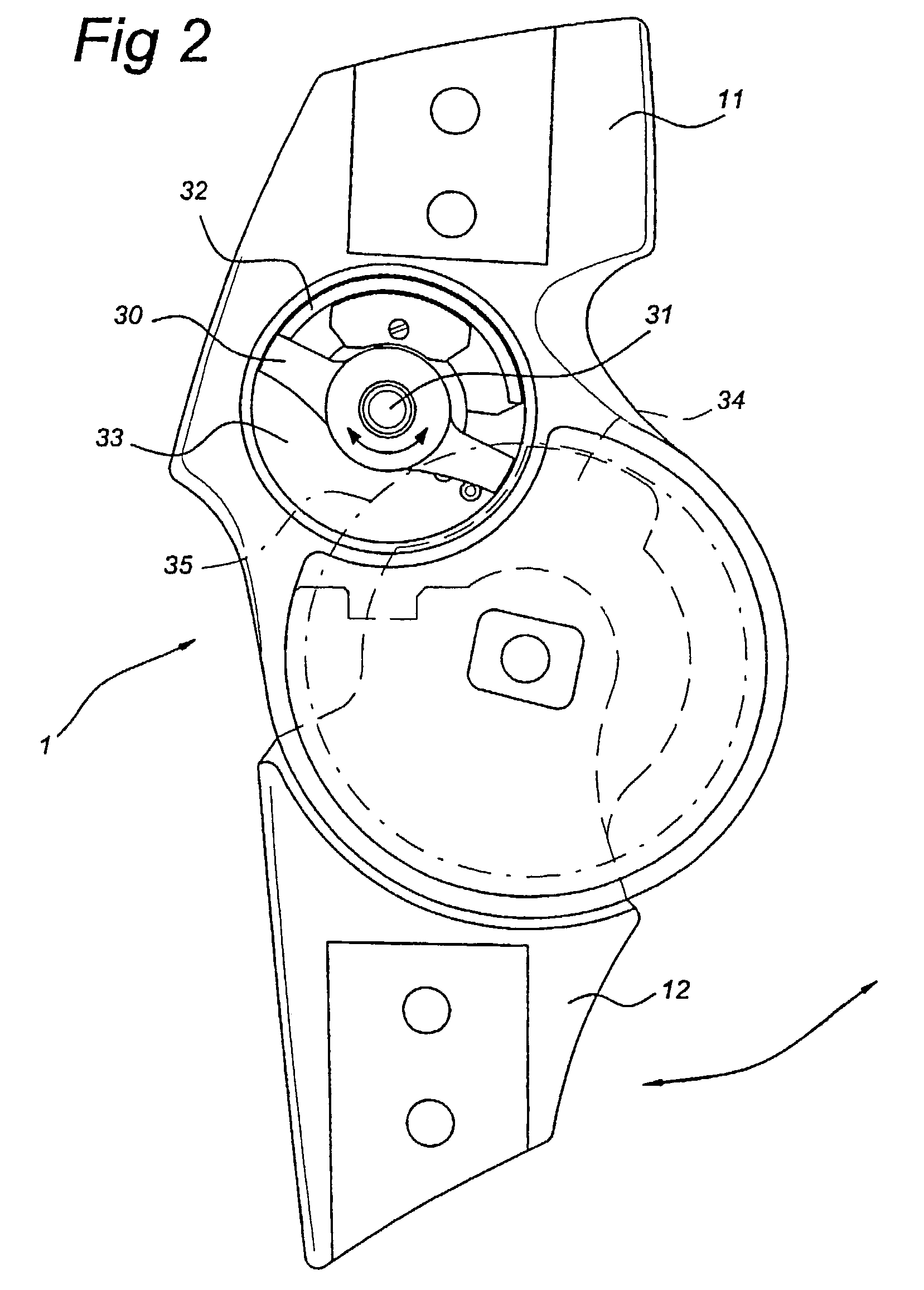 Gravity operated locking hinge