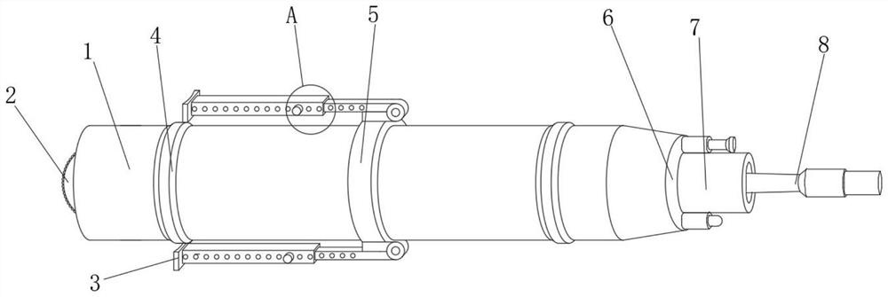 Oral cavity lesion tissue observation instrument