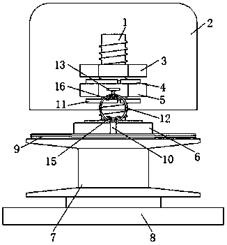 A terminal of a motor of a new energy automobile