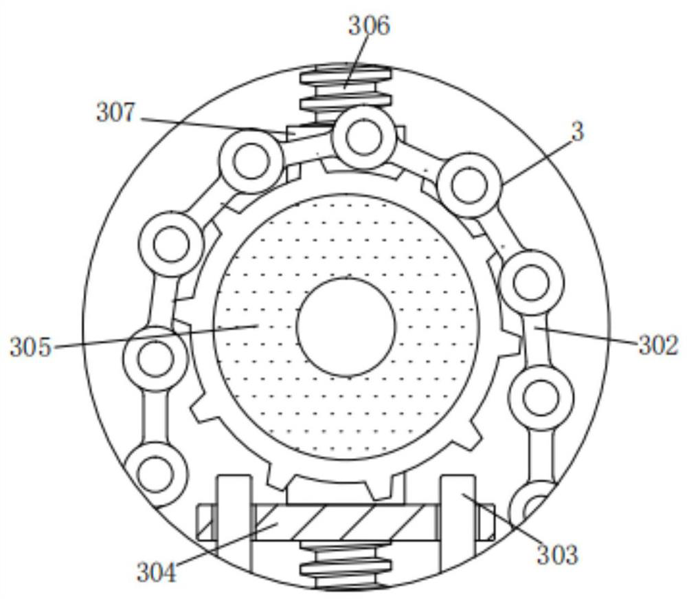 Intelligent carrying industrial robot with stable clamping function