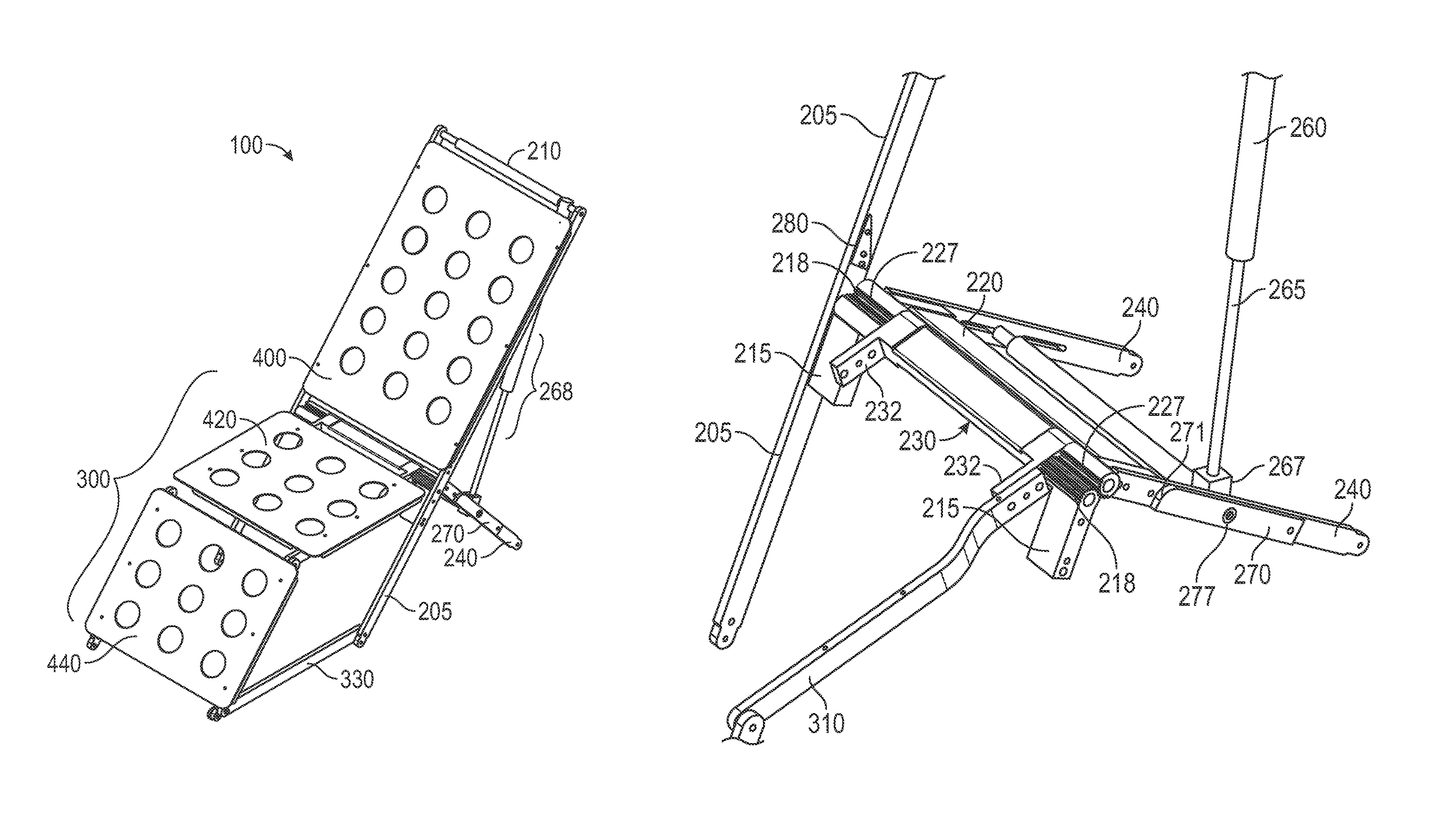 Emergency lift and transport chair