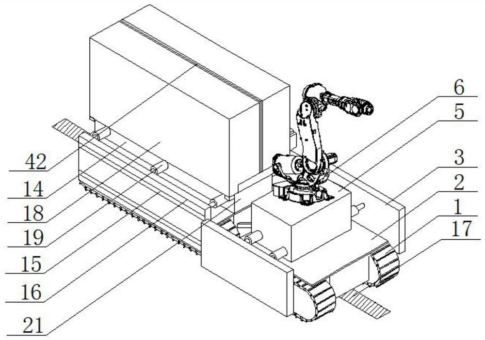 An object-holding robot with good protection performance