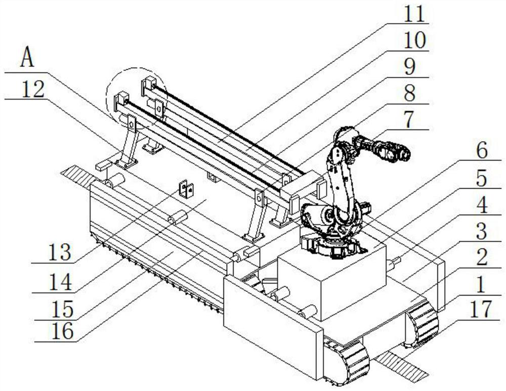 An object-holding robot with good protection performance