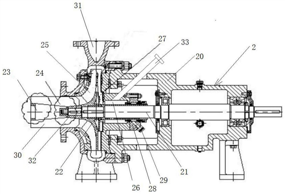 Medium-consistency slurry pump and its conveying system