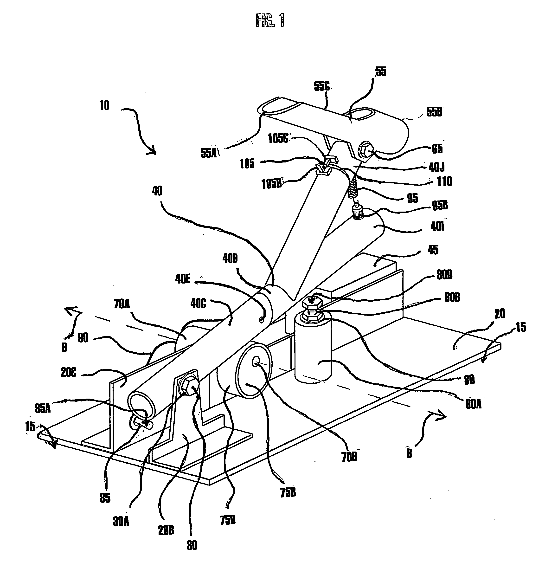 Apparatus for jigging fishing pole