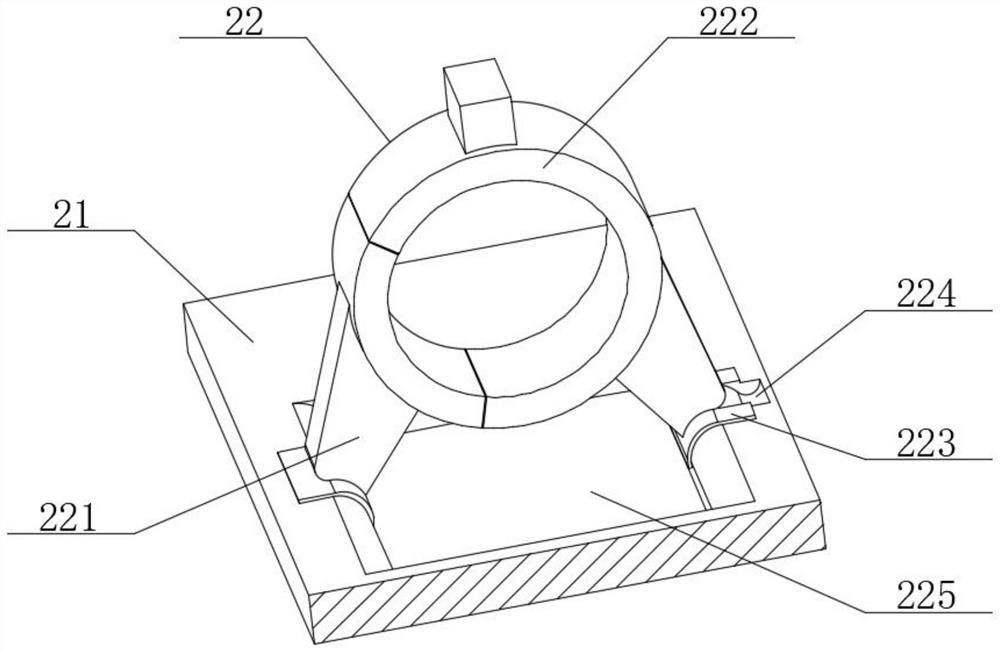 Magnetic drive pump with anti-falling structure