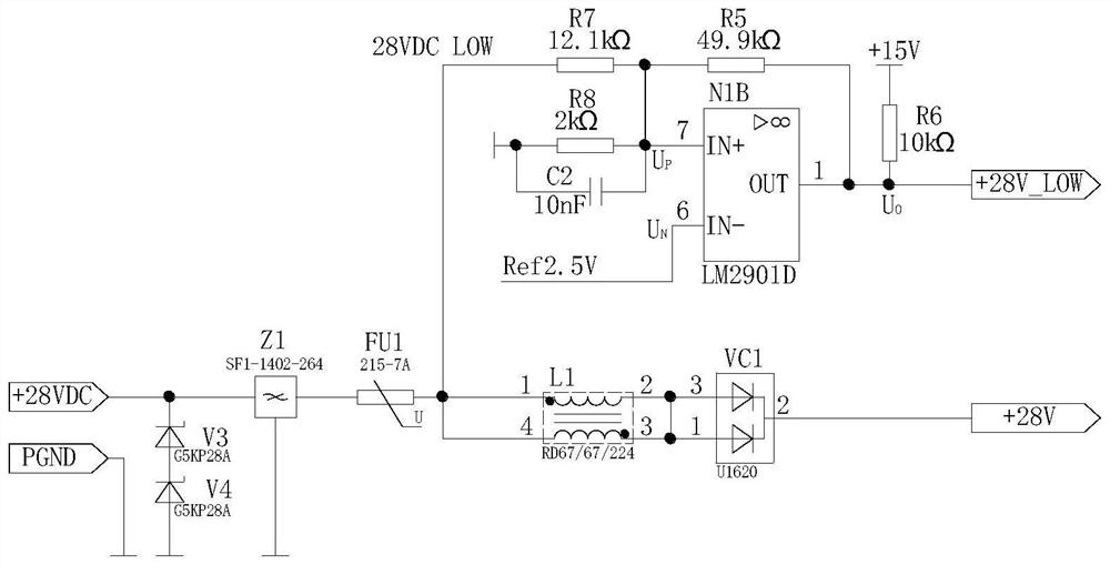 A switching power supply circuit and airborne equipment