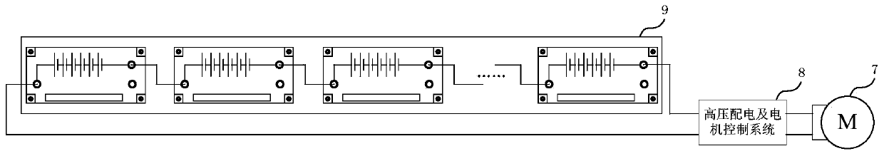 Battery out-of-box continuous driving system for electric vehicle and electric vehicle