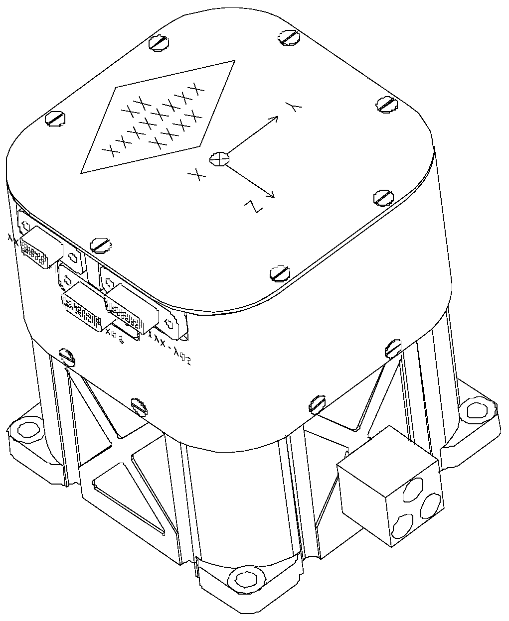 Miniature low-cost three-axis integrated fiber-optic gyroscope inertia measurement device